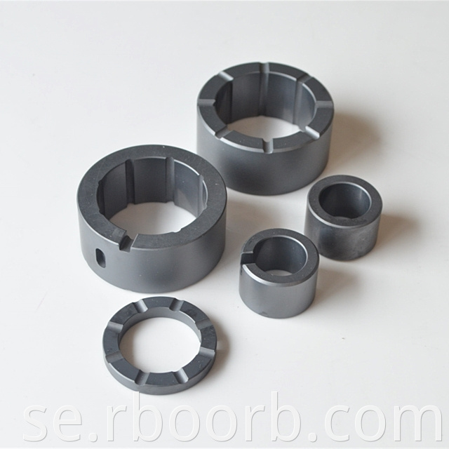Mirror polish silicon carbide ceramic seal ring